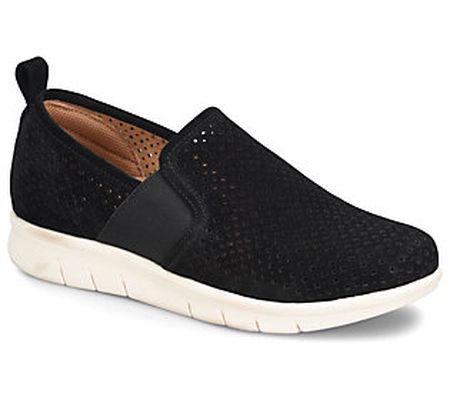 Comfortiva Perforated Suede Sneaker - Casey