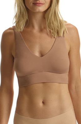 Commando Butter Comfy Curvy Bralette in Toffee