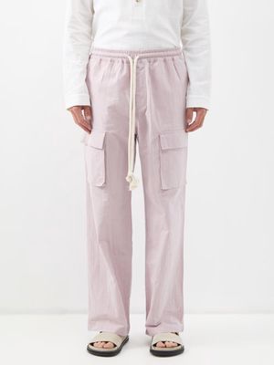 Commas - Cotton-blend Cargo Trousers - Mens - Pink
