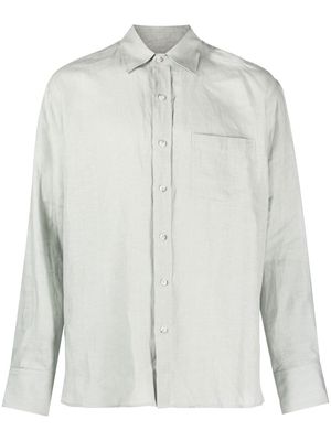 COMMAS long-sleeve button-up shirt - Green
