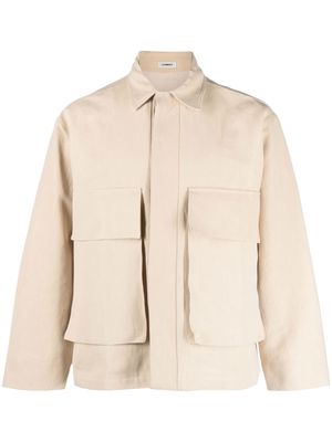COMMAS oversized-pocket shirt jacket - Neutrals