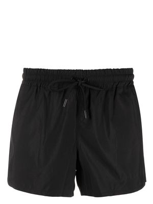 COMMAS straight-leg swim shorts - Black