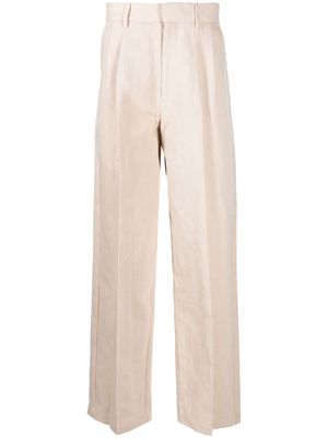 COMMAS tailored crease trousers - Neutrals