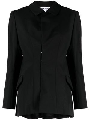 Comme Des Garçons Comme Des Garçons classic-collar wool jacket - Black