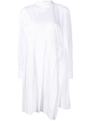 Comme Des Garçons Comme Des Garçons oversized asymmetric shirt - White