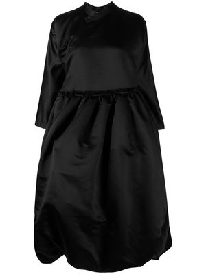 Comme Des Garçons Comme Des Garçons oversized flared dress - Black