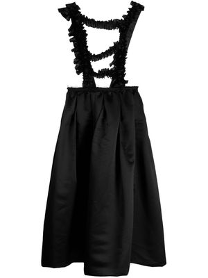 Comme Des Garçons Comme Des Garçons ruffle-detailing full skirt - Black