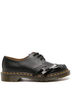 Comme Des Garçons Comme Des Garçons x Dr. Martens lace-up-detail oxford shoes - Black
