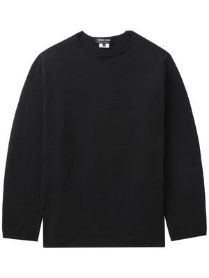 Comme des Garçons Homme Deux long-sleeve jumper - Black