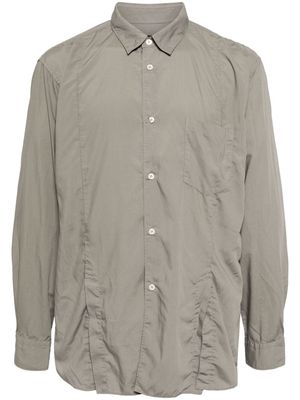 Comme des Garçons Homme Deux side-slit long-sleeve shirt - Green