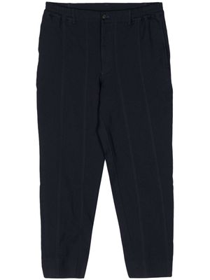 Comme des Garçons Homme Deux tapered croped trousers - Blue