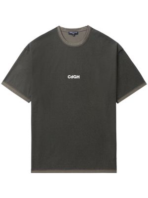 Comme des Garçons Homme logo-print T-shirt - Green