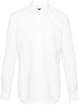 Comme des Garçons Homme Plus button-up long-sleeve shirt - White