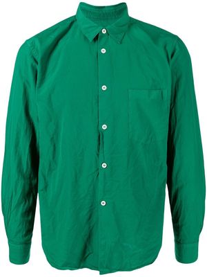Comme Des Garçons Homme Plus button-up shirt - Green