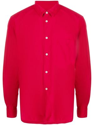 Comme Des Garçons Homme Plus chest-pocket shirt - Red
