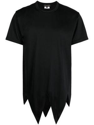 Comme Des Garçons Homme Plus cut-out-detail T-shirt - Black