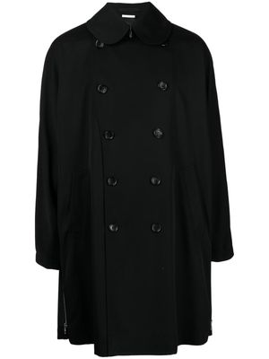 Comme Des Garçons Homme Plus double-breasted wool coat - Black