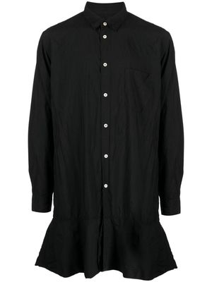 Comme Des Garçons Homme Plus lone-line button-up shirt - Black