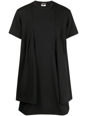 Comme Des Garçons Homme Plus overlay-sleeve cotton T-shirt - Black