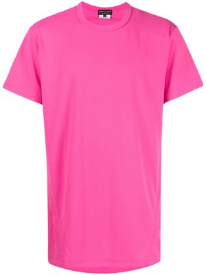 Comme Des Garçons Homme Plus panelled short-sleeve T-shirt - Pink