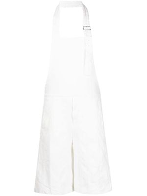 Comme Des Garçons Homme Plus textured shorts overall - White