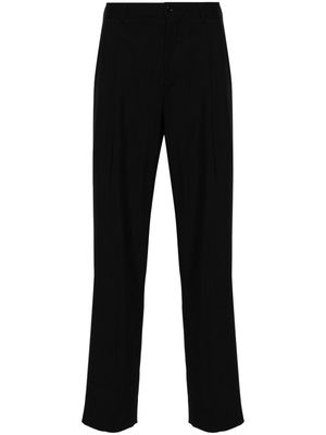 Comme des Garçons Homme Plus two-way tapered wool trousers - Black