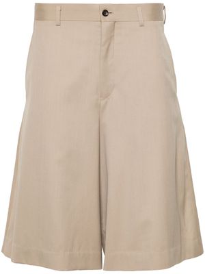 Comme des Garçons Homme Plus two-way wool cotton shorts - Neutrals