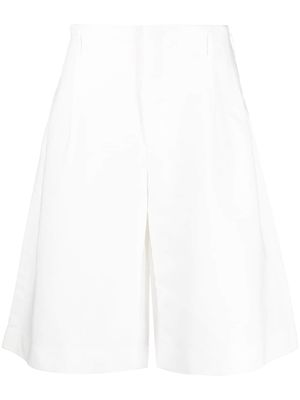 Comme Des Garçons Homme Plus wide-leg tailored shorts - White