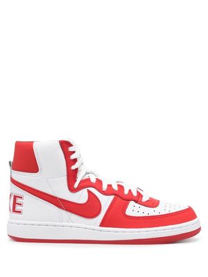 Comme Des Garçons Homme Plus x Nike Terminator sneakers - Red