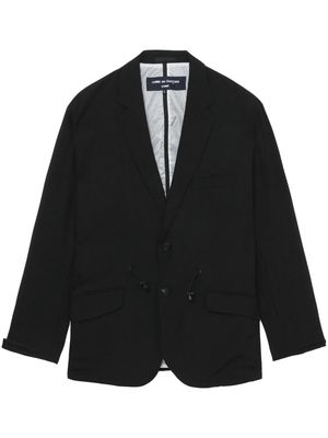 Comme des Garçons Homme single-breasted blazer - Black