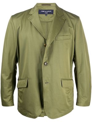 Comme Des Garçons Homme single-breasted tailored blazer - Green