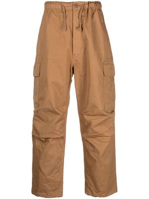 Comme Des Garçons Homme straight-leg cotton cargo trousers - Brown