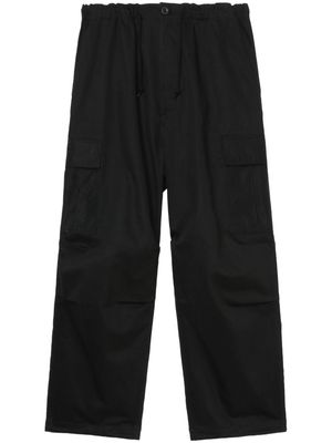 Comme Des Garçons Homme wide-leg cotton cargo trousers - Black