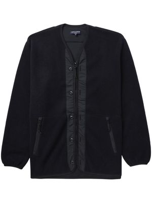 Comme Des Garçons Homme zip-up fleece jacket - Black