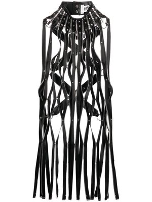 Comme Des Garçons Noir Kei Ninomiya crossover-strap detail harness - Black