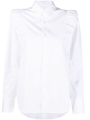Comme Des Garçons Noir Kei Ninomiya puff-sleeve cotton shirt - White