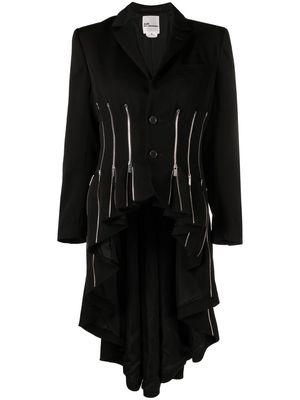 Comme Des Garçons Noir Kei Ninomiya zip-embellished wool jacket - Black