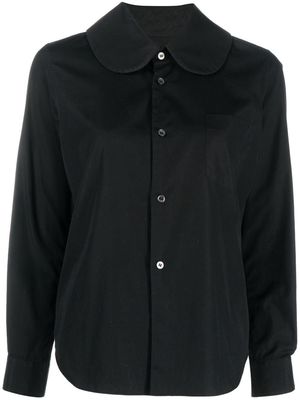 Comme Des Garçons Pre-Owned 2000s Peter Pan-collar shirt - Black