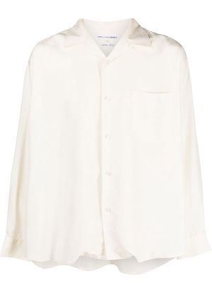Comme Des Garçons Pre-Owned 2000s silk classic shirt - Neutrals