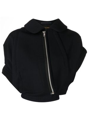 Comme Des Garçons Pre-Owned 2010s twisted design jacket - Black