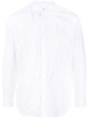 Comme Des Garçons Shirt 3D-detailing poplin shirt - White