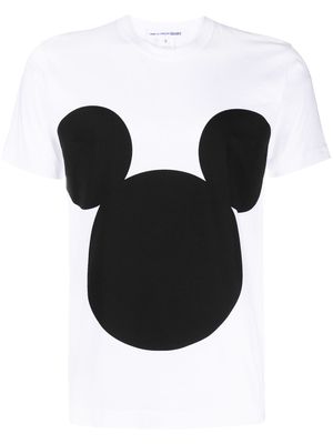 Comme Des Garçons Shirt Brett Disney-print T-shirt - White