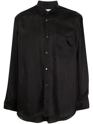 Comme Des Garçons Shirt button-down fitted shirt - Black