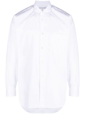 Comme Des Garçons Shirt button-up cotton shirt - White