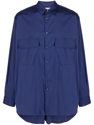 Comme Des Garçons Shirt button-up long-sleeve shirt - Blue