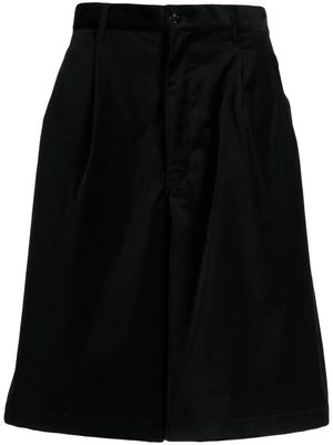 Comme Des Garçons Shirt cotton cropped trousers - Black