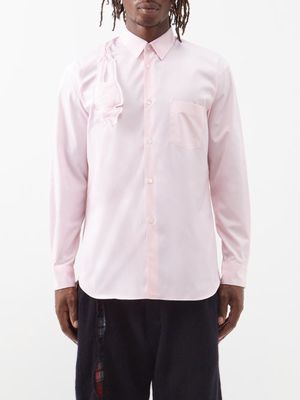 Comme Des Garçons Shirt - Creature Cotton-poplin Shirt - Mens - Pink