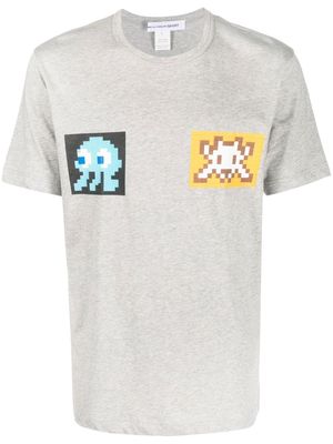 Comme Des Garçons Shirt graphic-print short-sleeve T-shirt - Grey