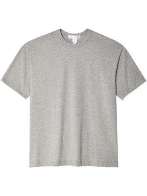 Comme Des Garçons Shirt mélange-effect cotton T-shirt - Grey