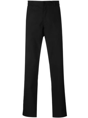 Comme Des Garçons Shirt mid-rise tapered wool trousers - Black